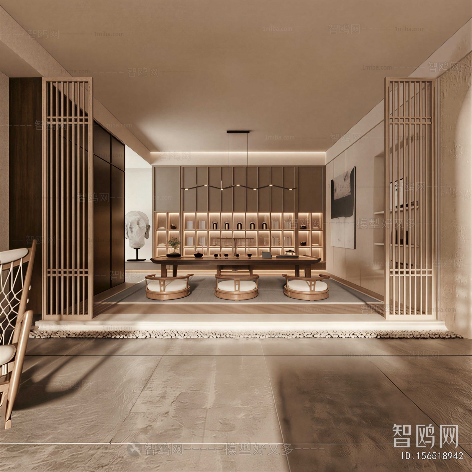 New Chinese Style Tea House