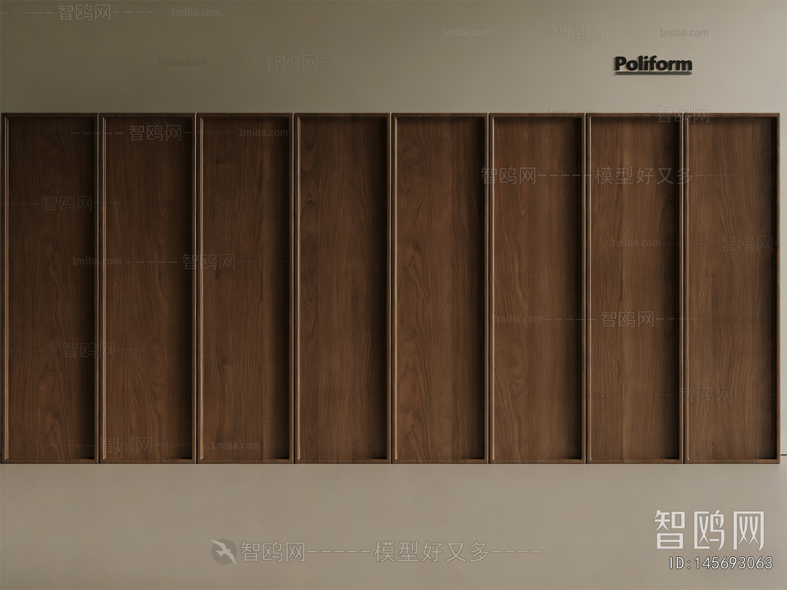 New Chinese Style TV Wall