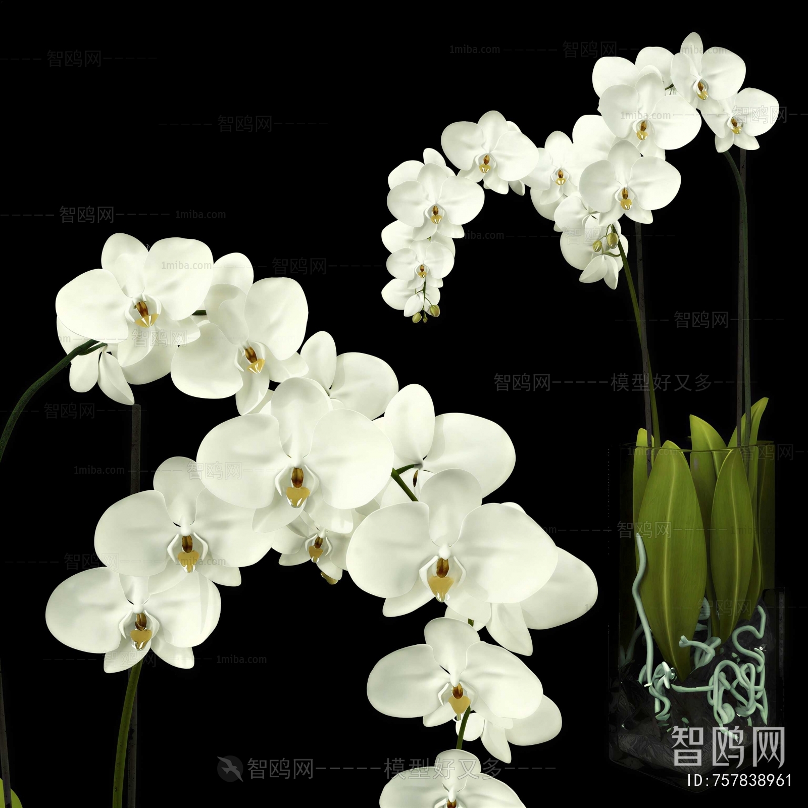 New Chinese Style Flower Arrangement