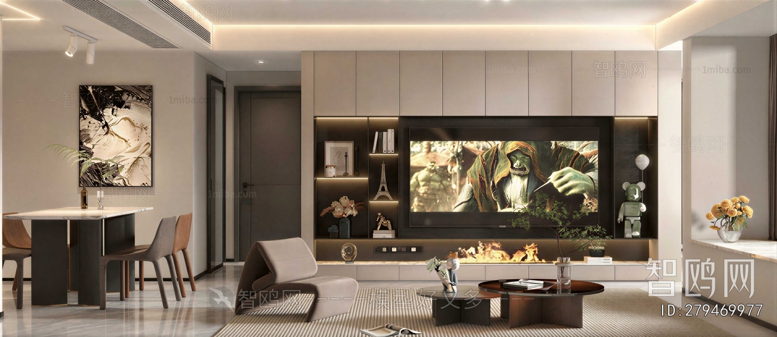 Modern A Living Room