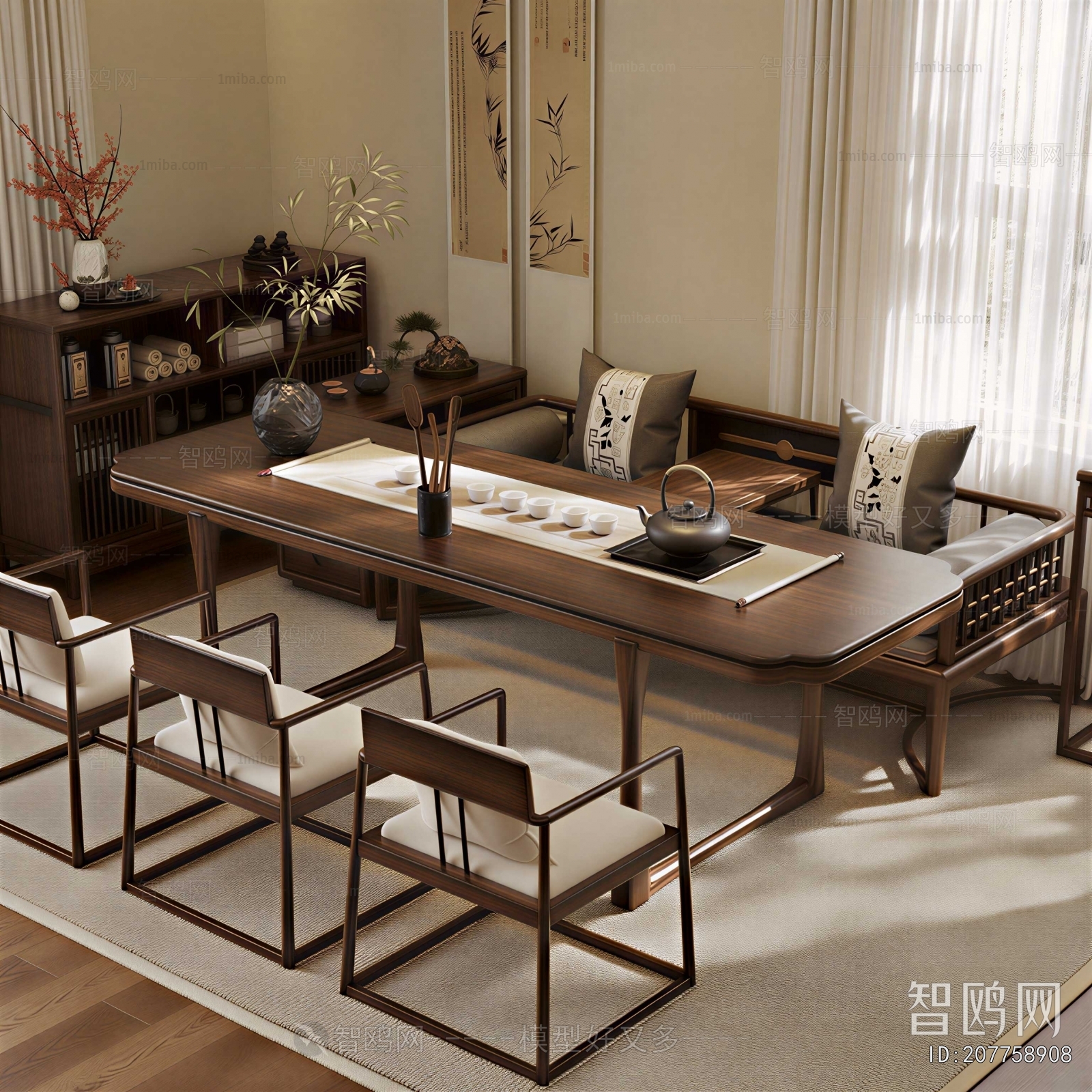 New Chinese Style Tea Tables And Chairs