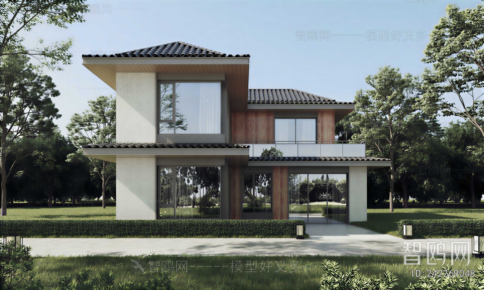 New Chinese Style Detached Villa