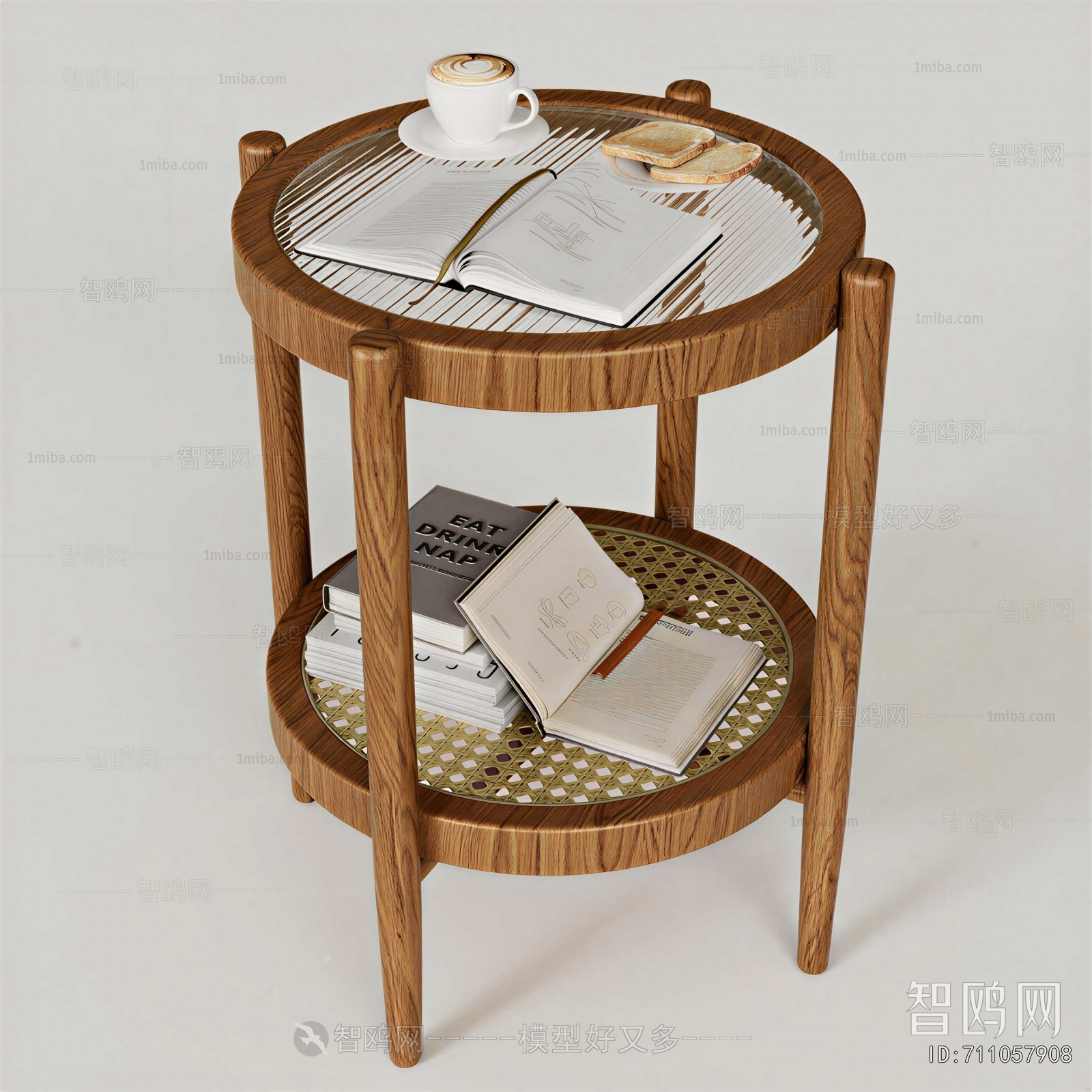 Wabi-sabi Style Side Table/corner Table
