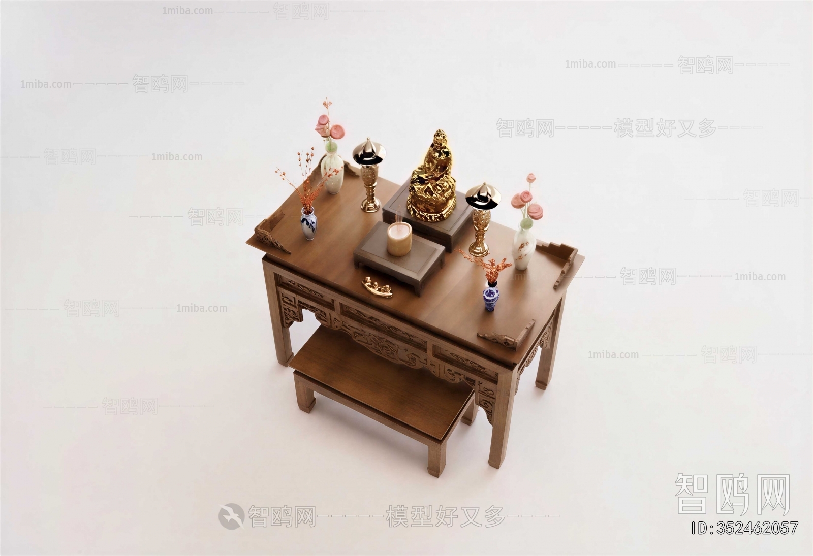 New Chinese Style Buddhist Niche