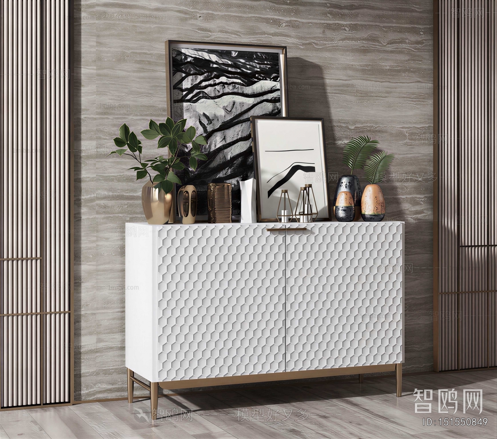 Modern Side Cabinet