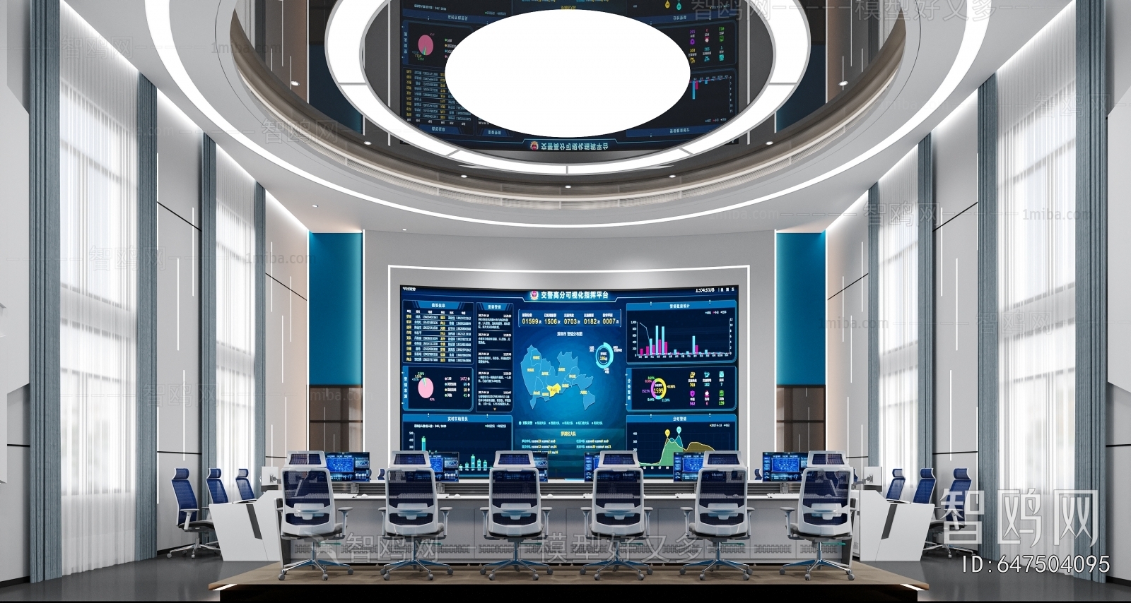 Modern Monitor Room