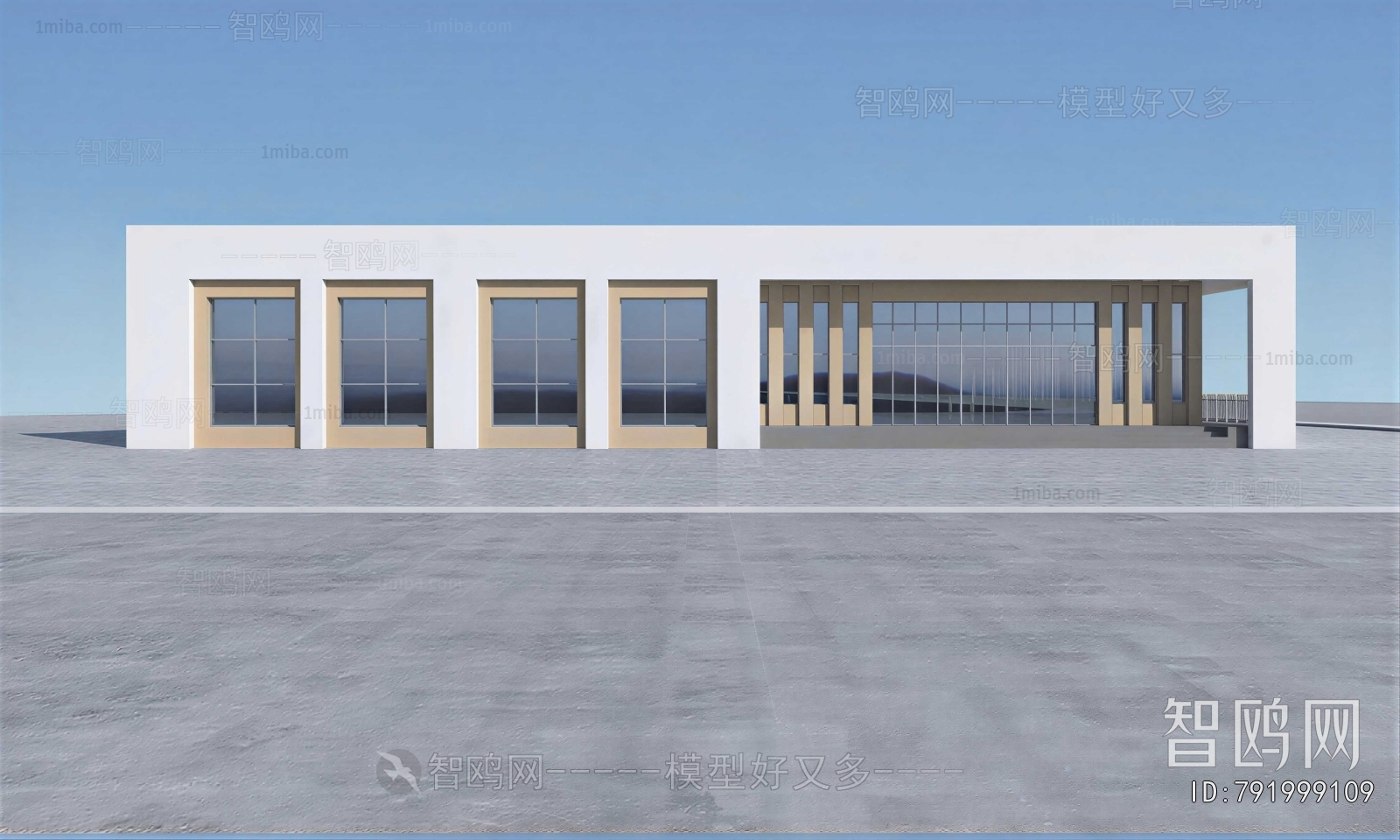 Modern Public Building