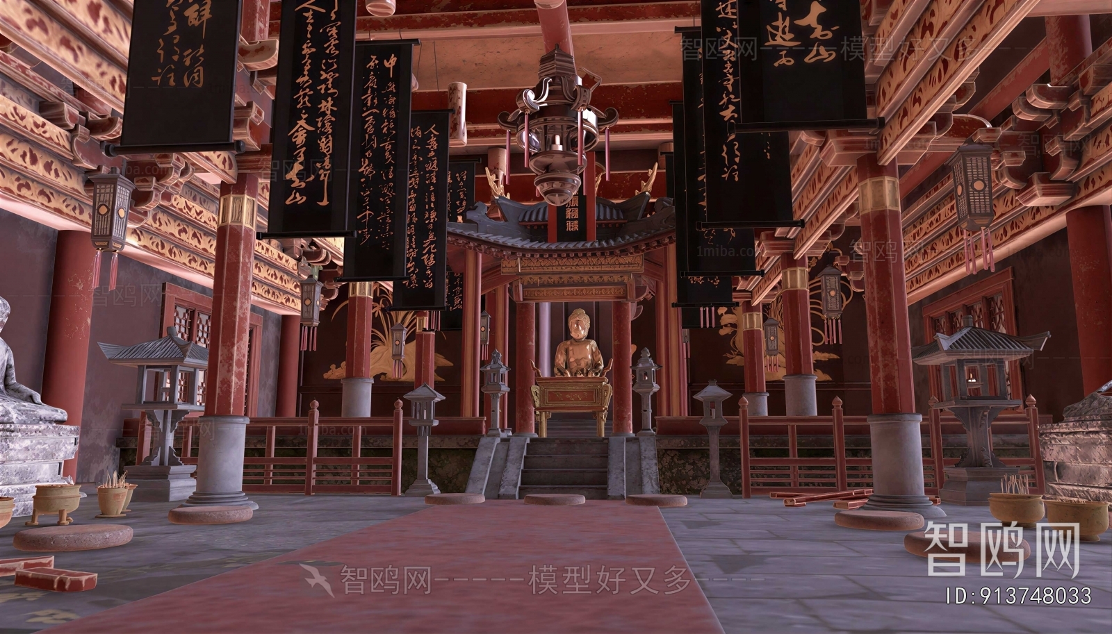 Chinese Style Buddhist Temples