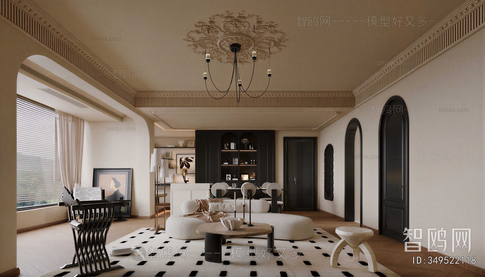 French Style A Living Room