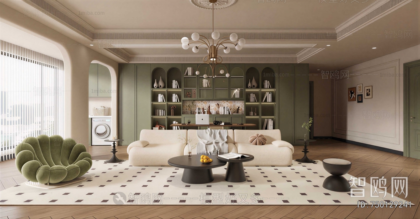 French Style A Living Room