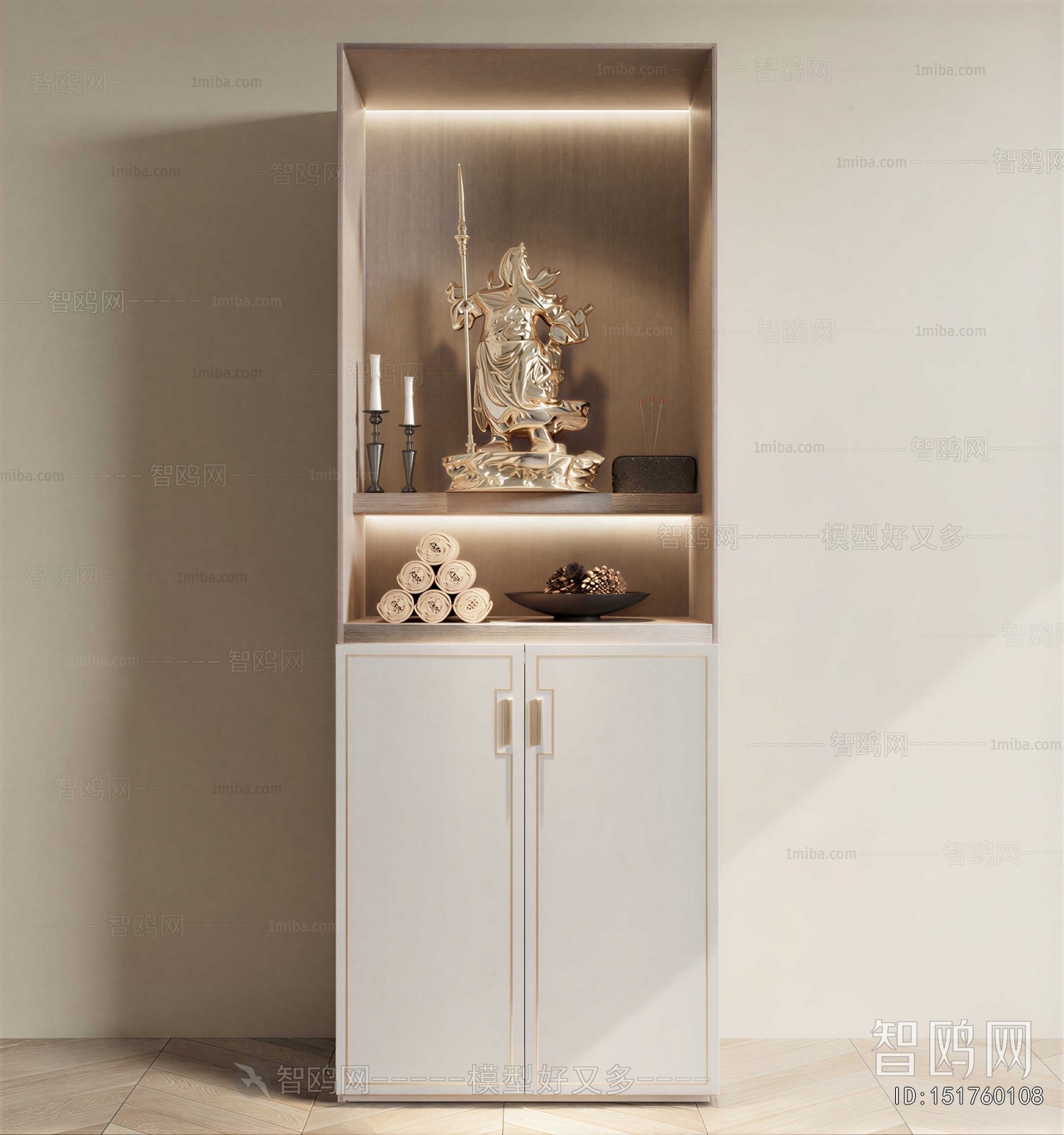 Modern Buddhist Niche