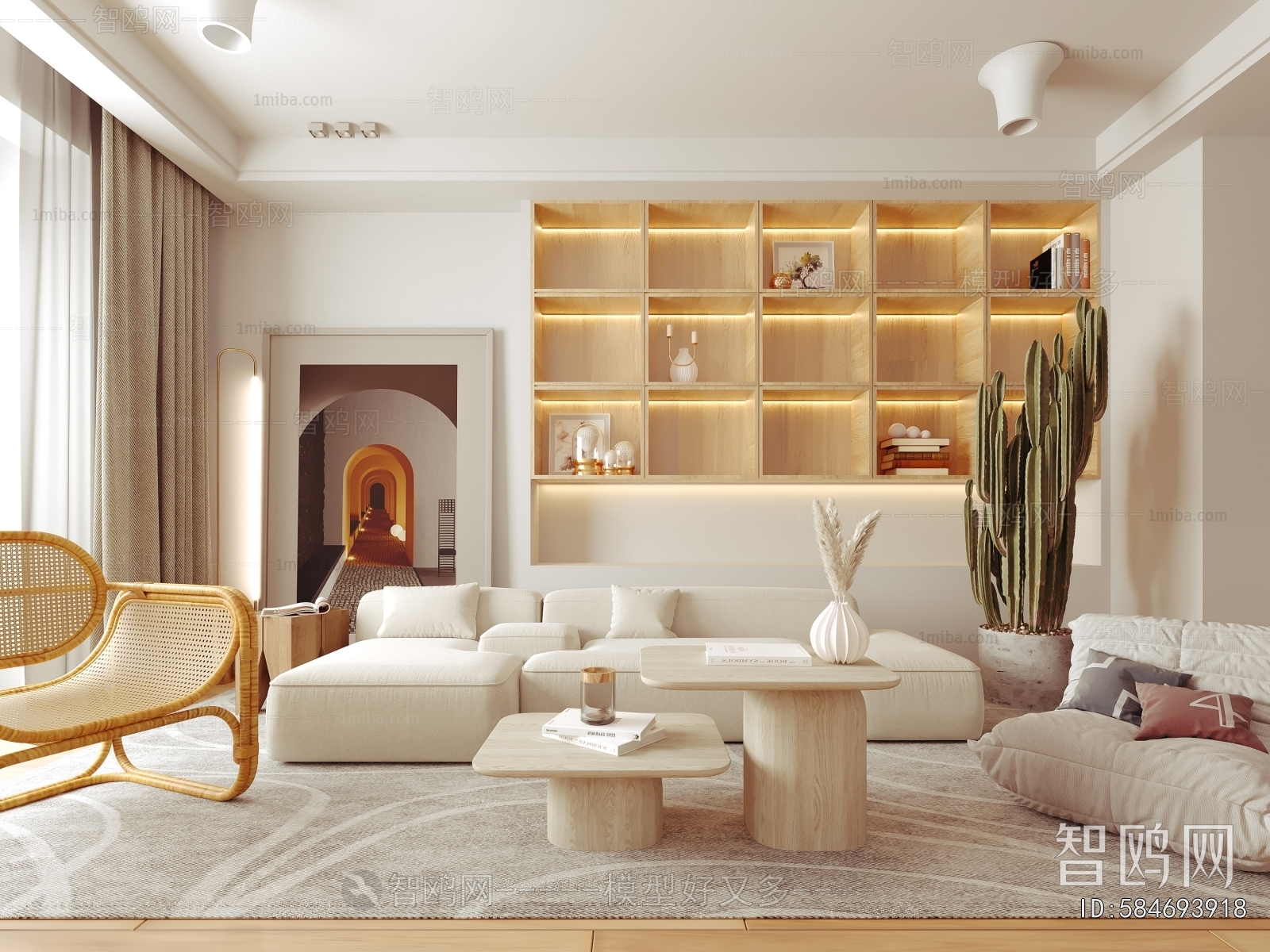 Nordic Style A Living Room