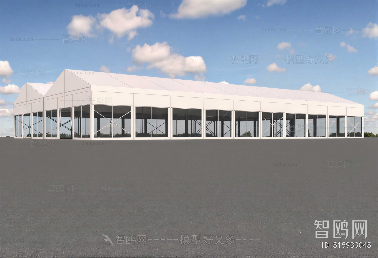 European Style Appearance Of Commercial Building