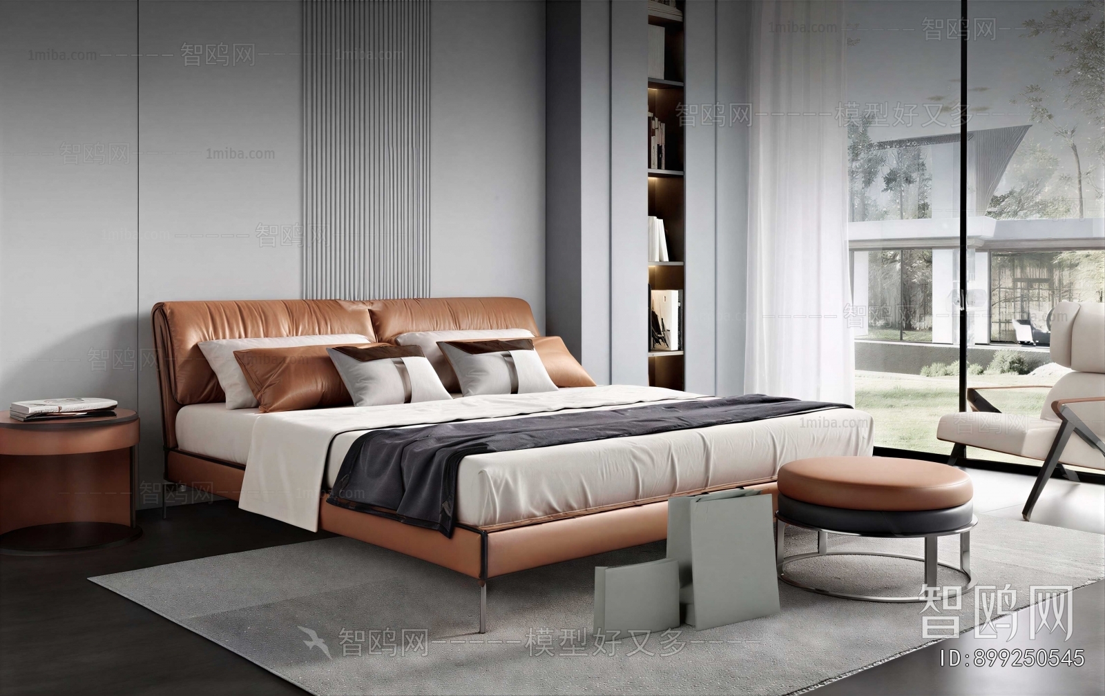 Modern Double Bed