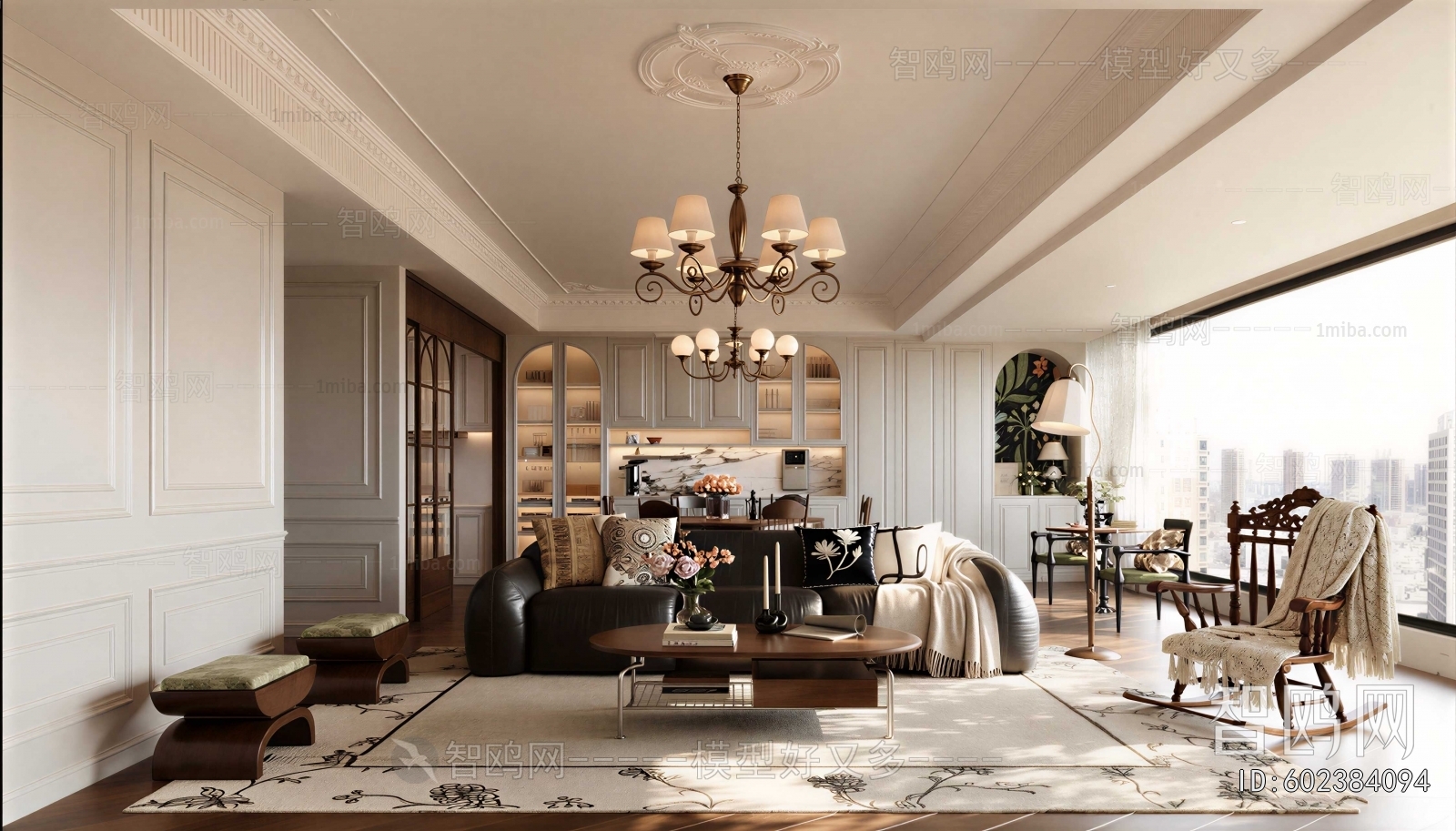 French Style A Living Room