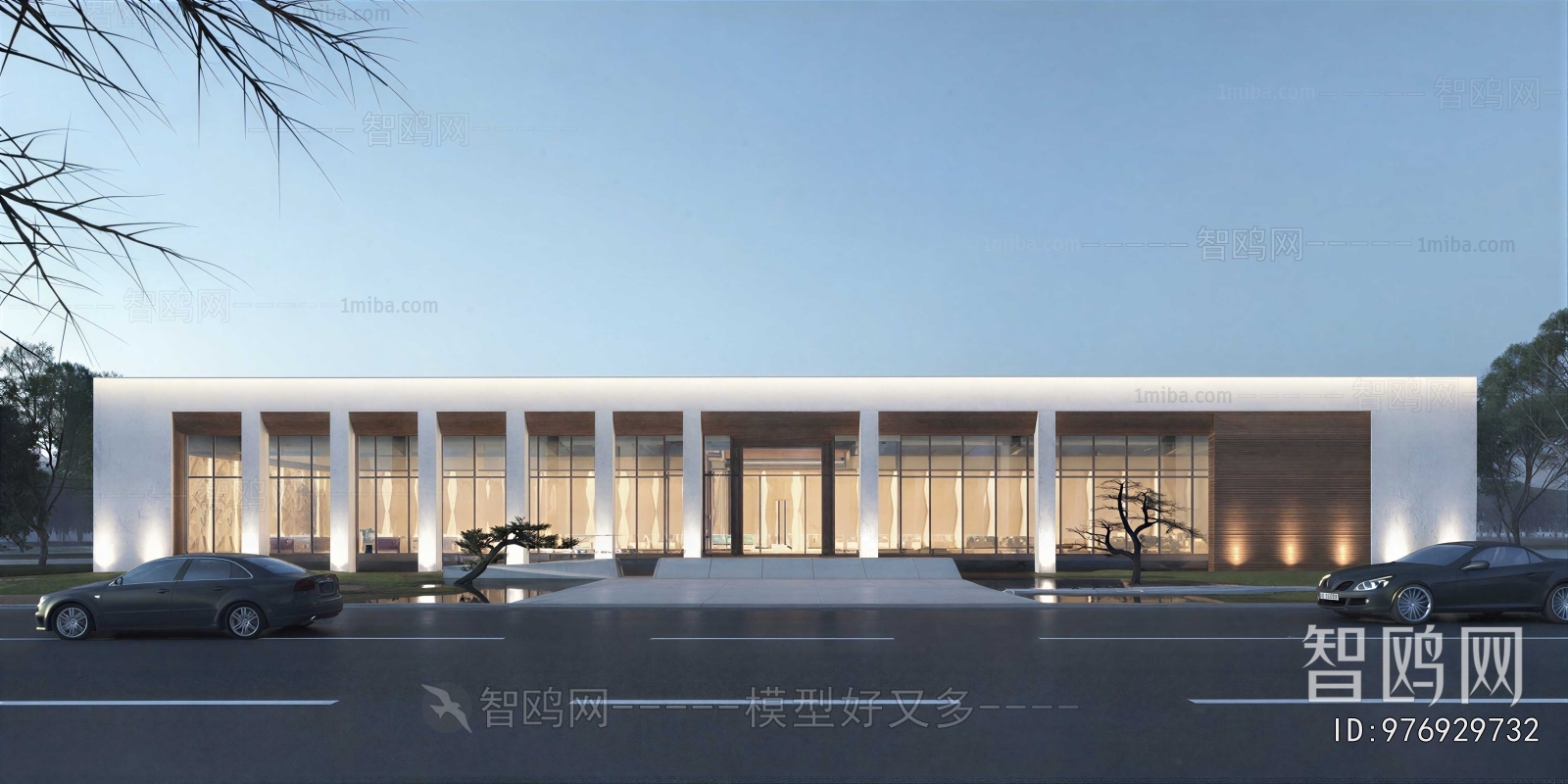 Modern Appearance Of Commercial Building