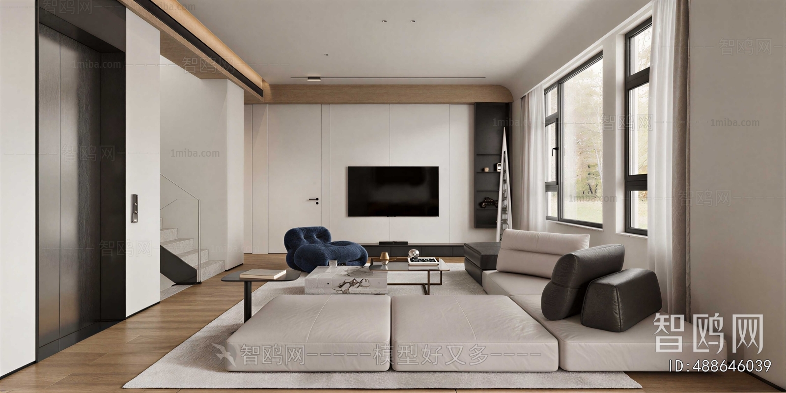 Modern A Living Room