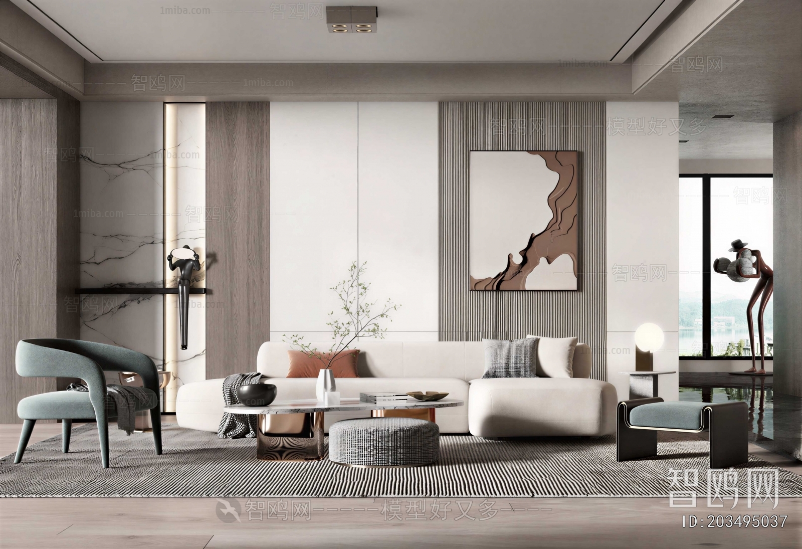 Modern A Living Room