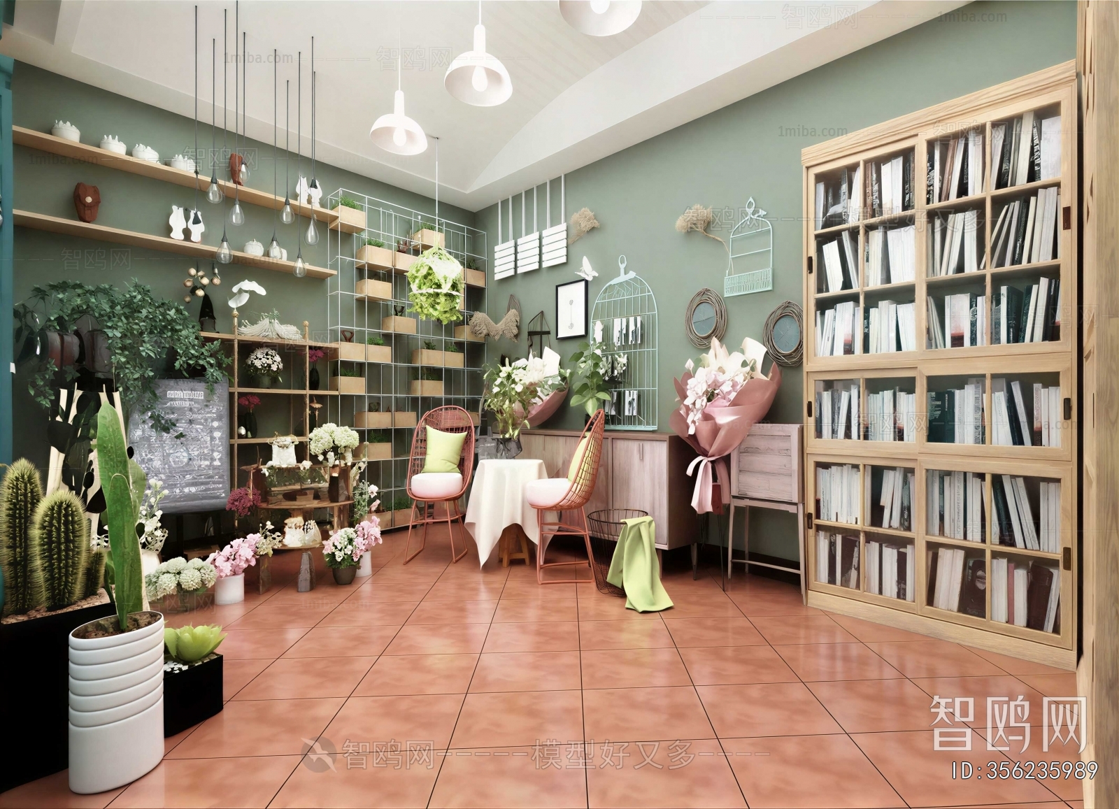 Modern Bookstore Book Bar