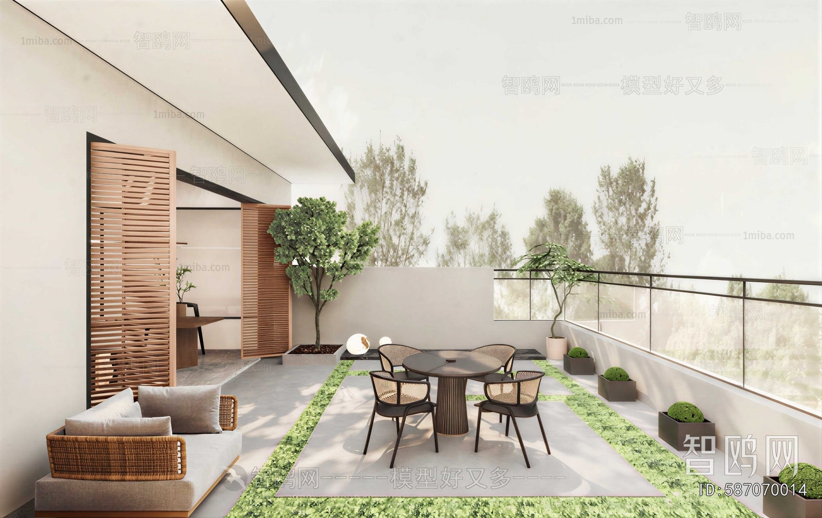 Modern Terrace
