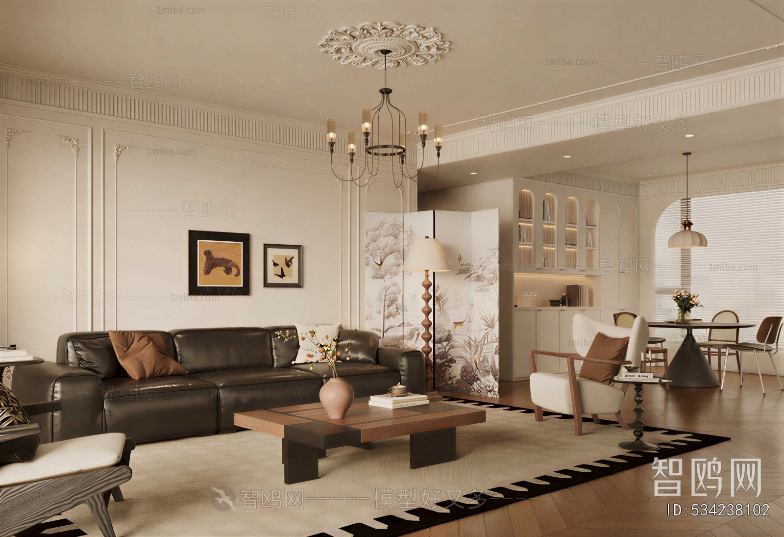 French Style A Living Room