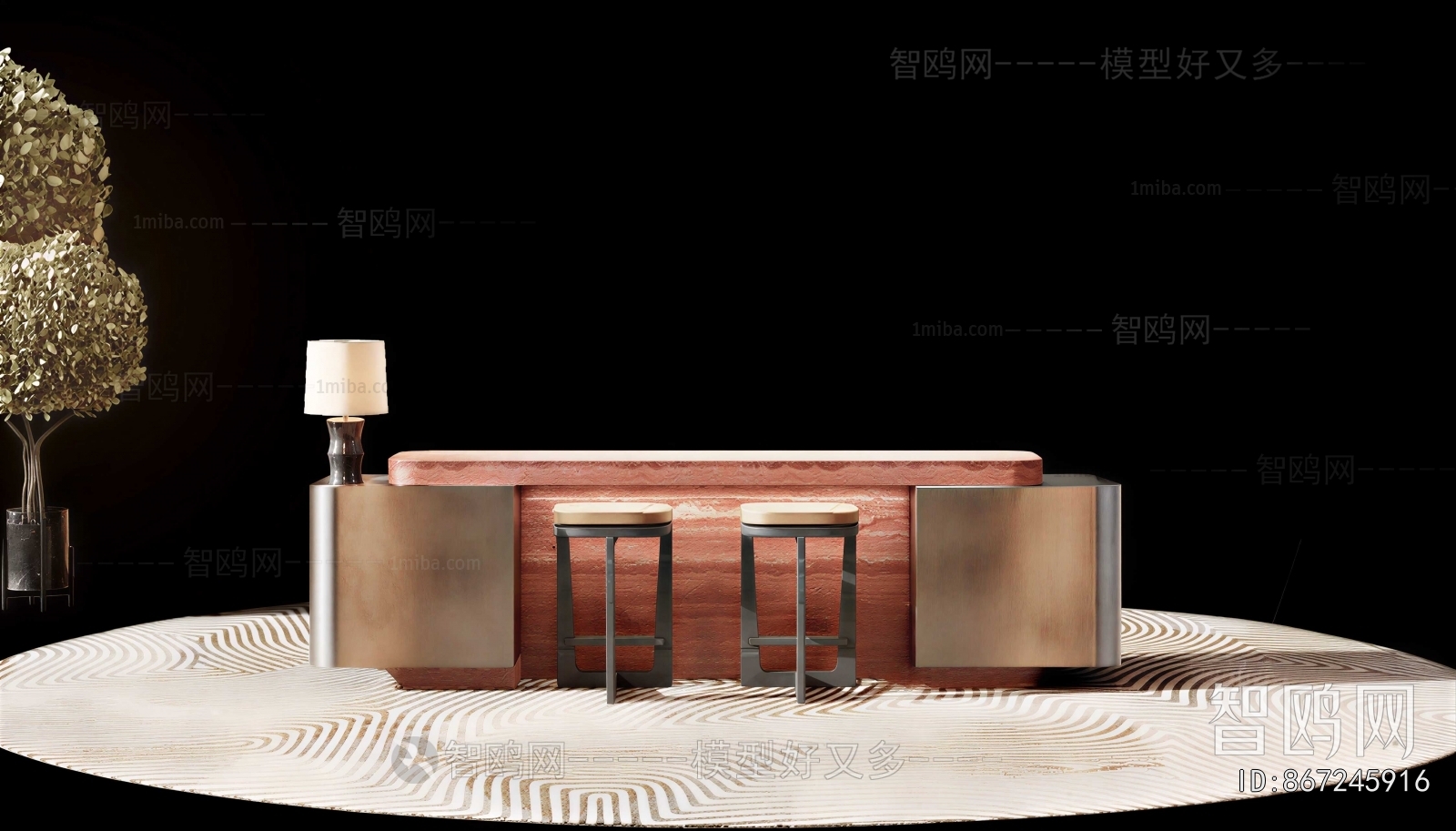 Modern Counter Bar