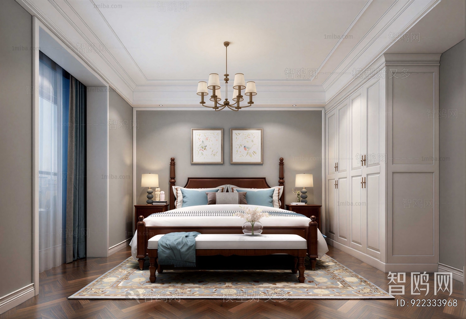 American Style Bedroom