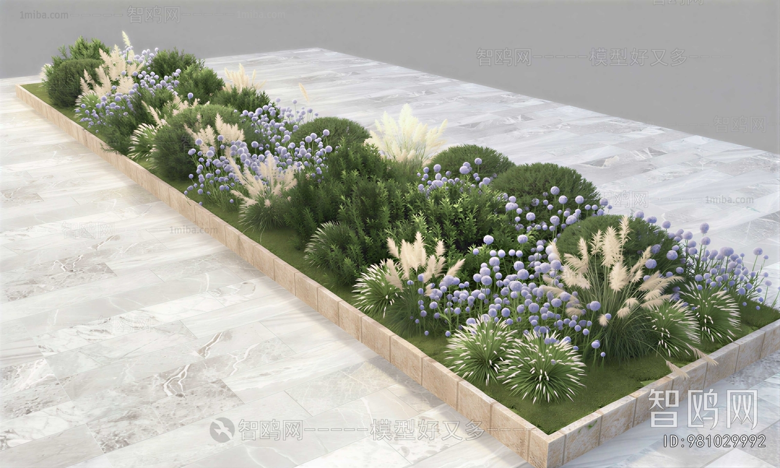 Modern Flower Bed, Flower Bowl, Flower Box