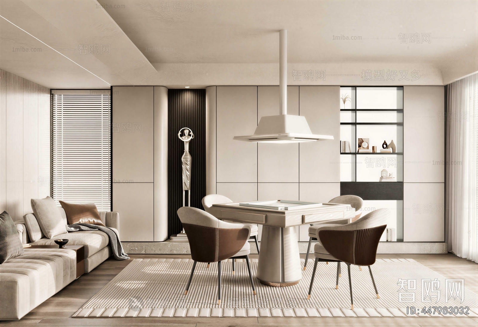 Modern Chess And Card Room