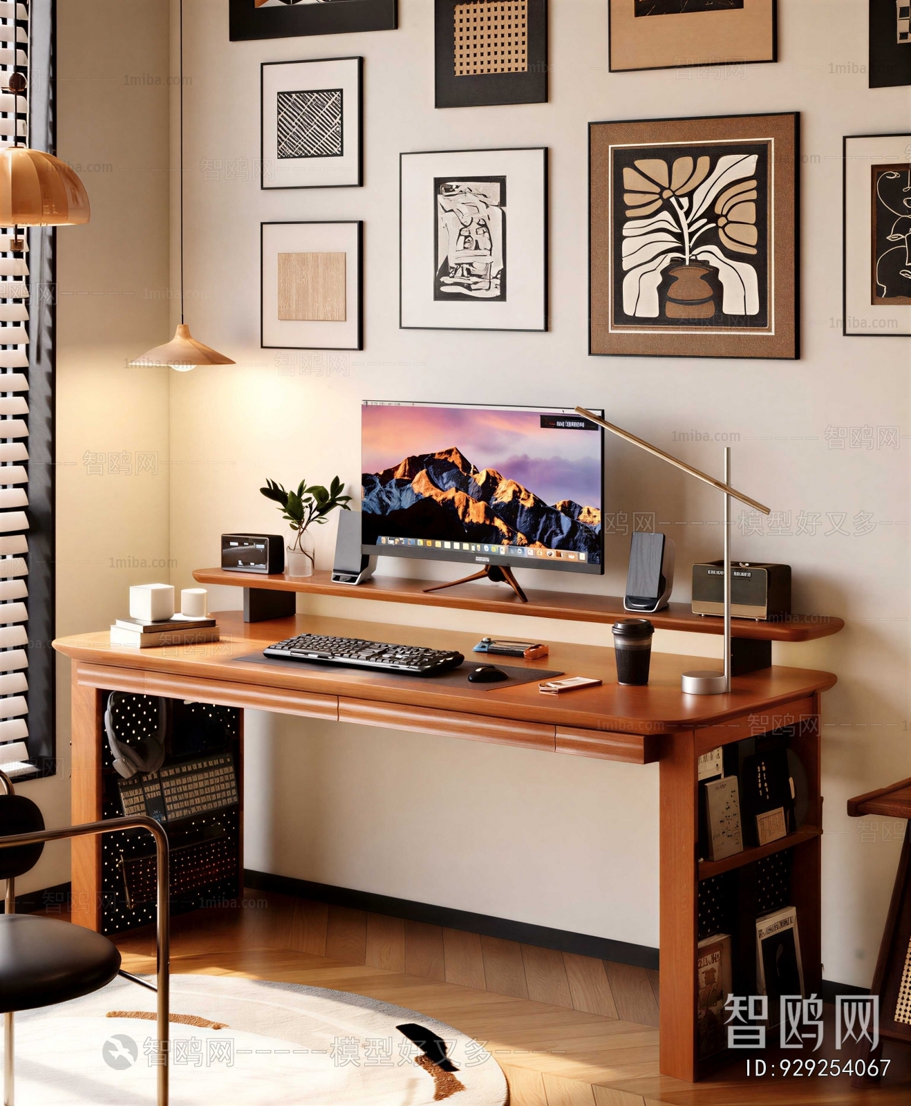 Modern Computer Desk And Chair