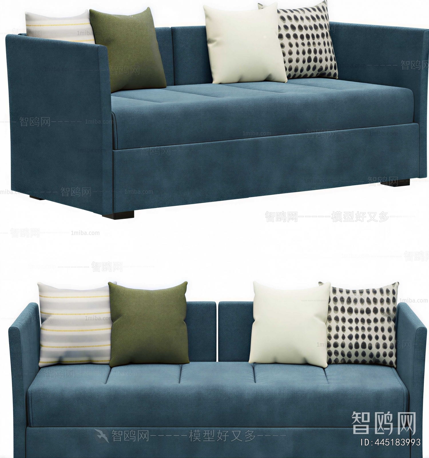 Modern Three-seat Sofa
