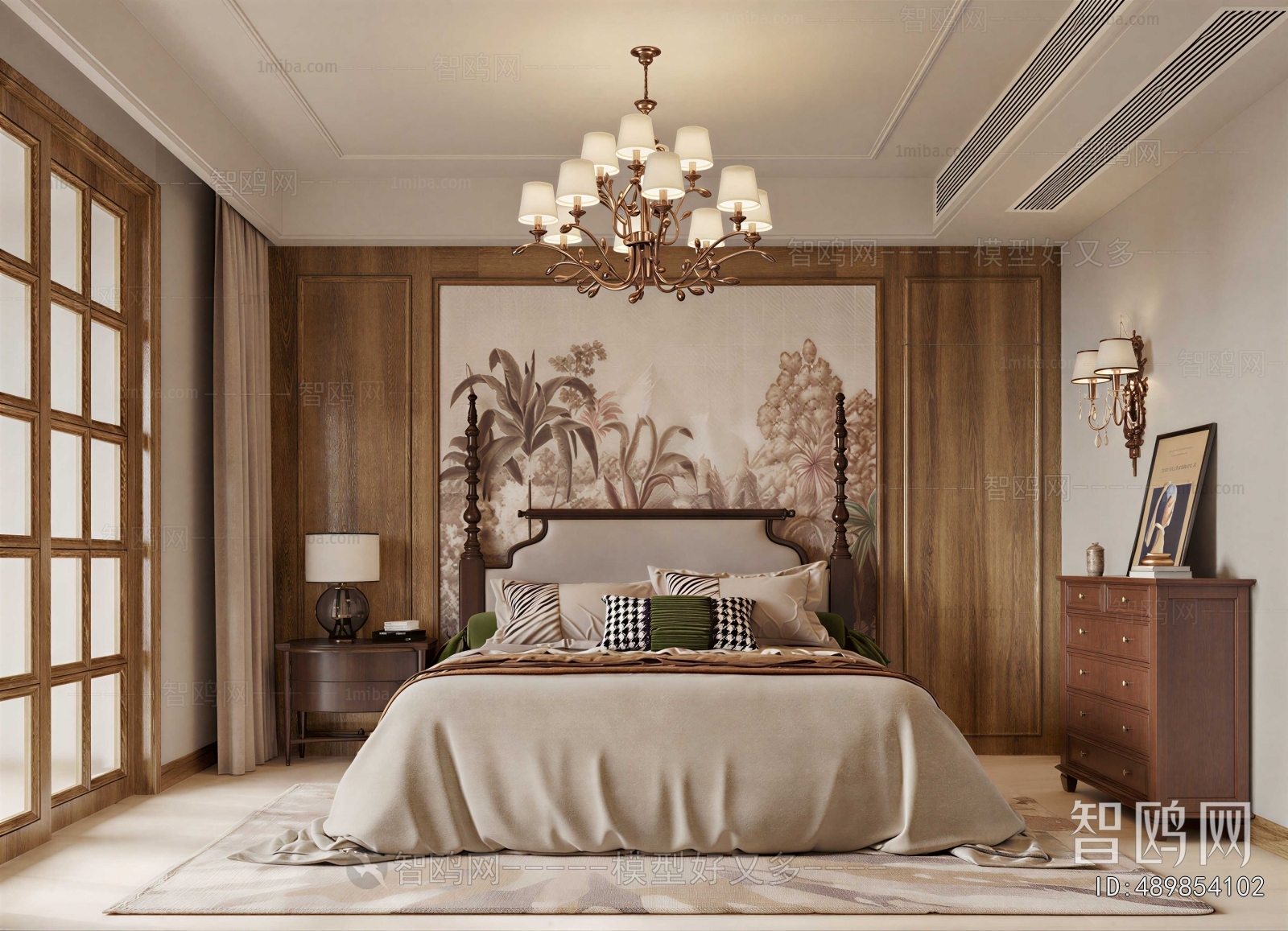 American Style Bedroom