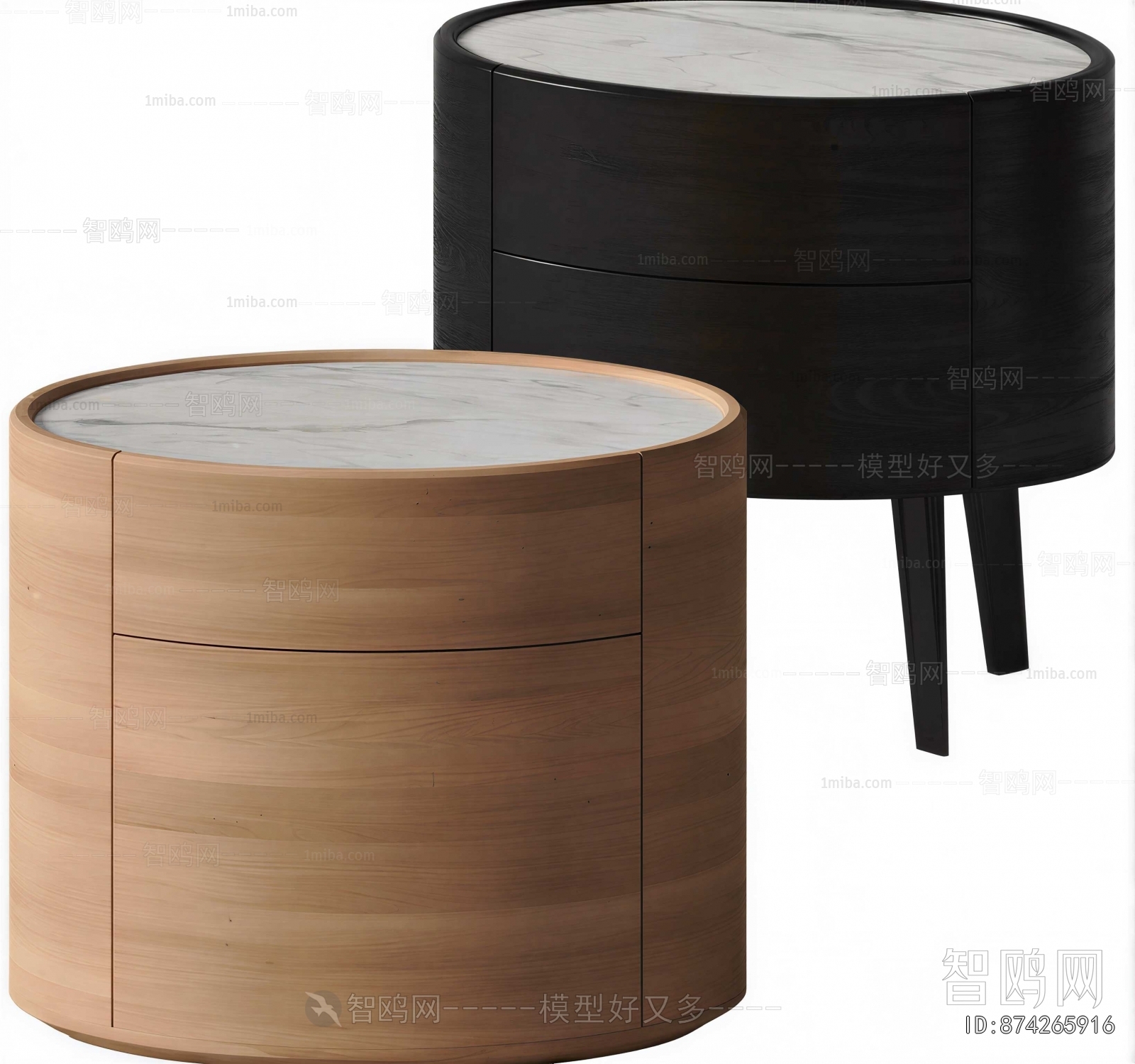 Modern Bedside Cupboard