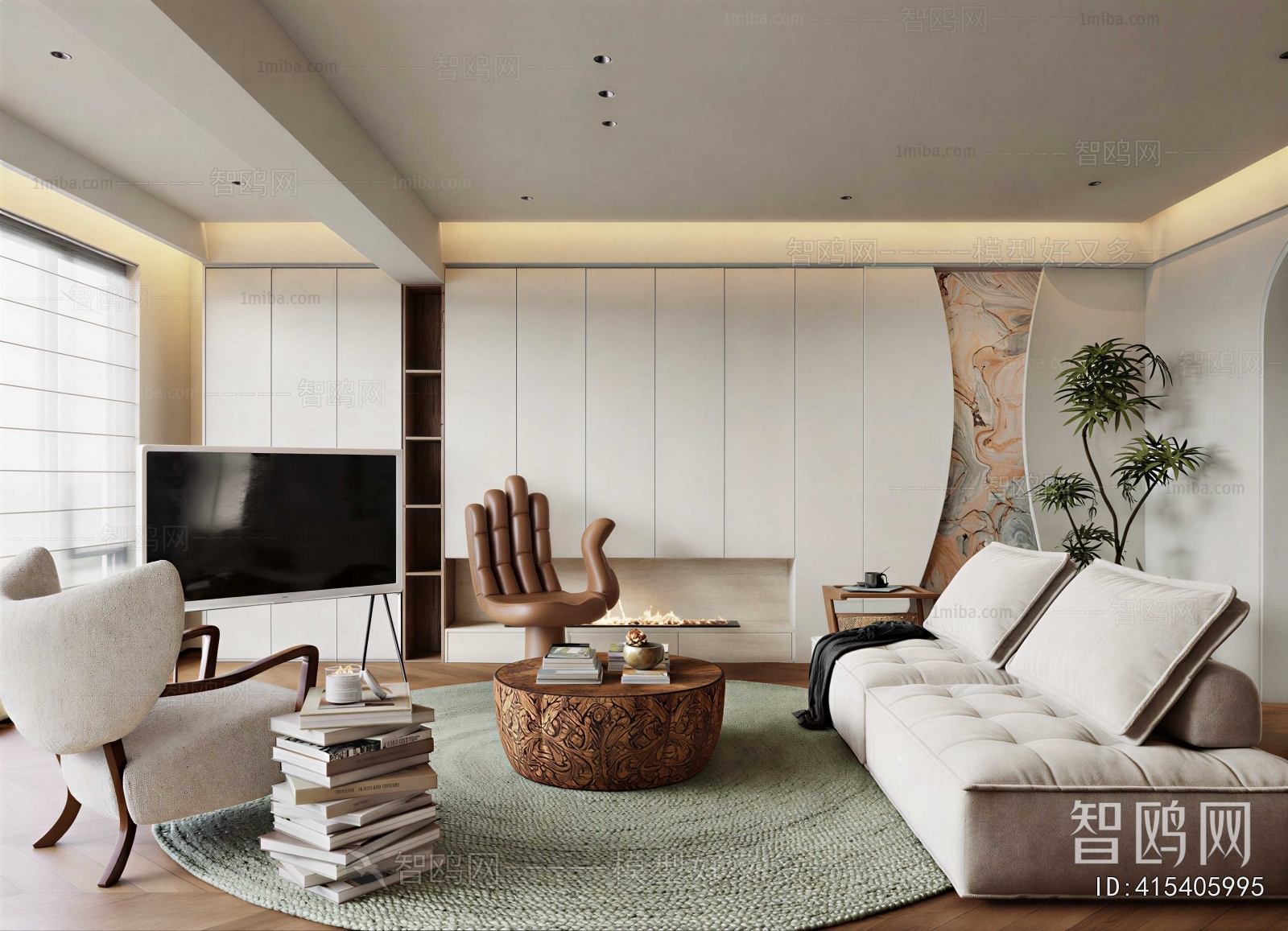 Modern A Living Room