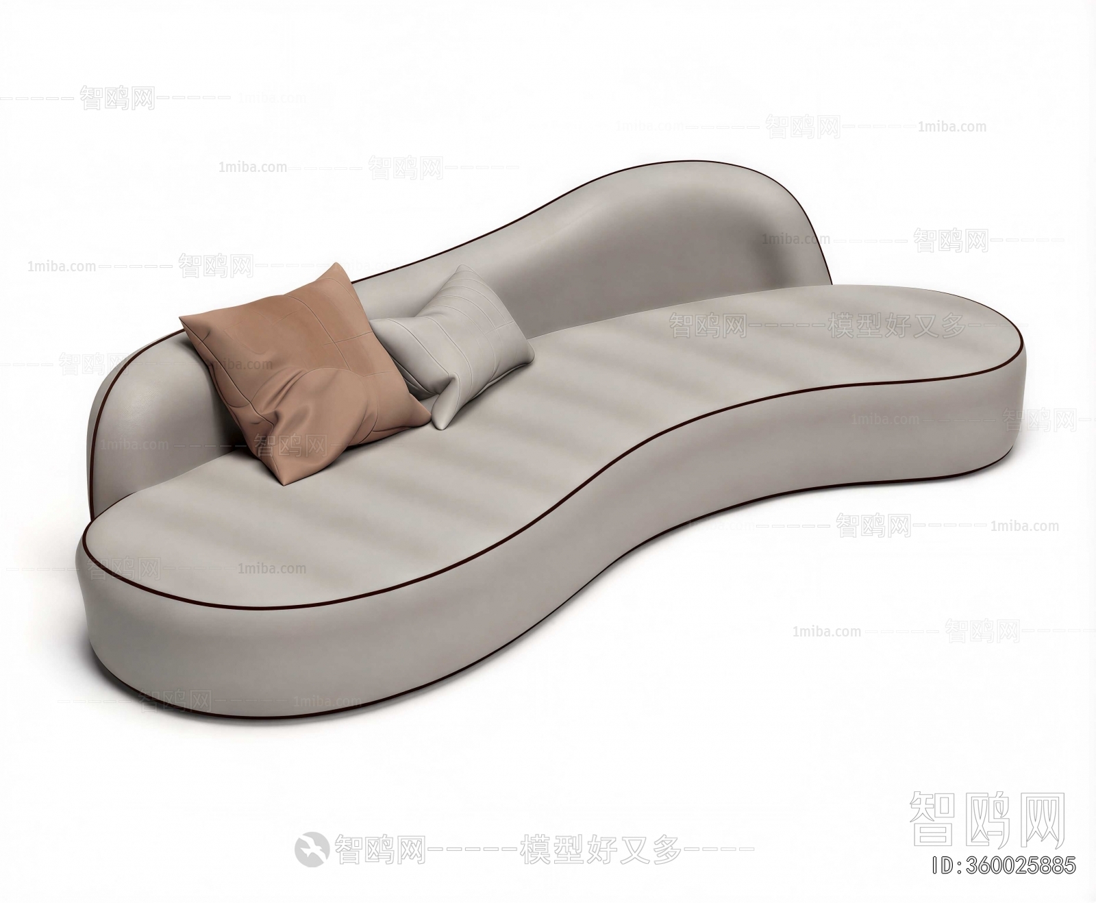 Modern Curved Sofa