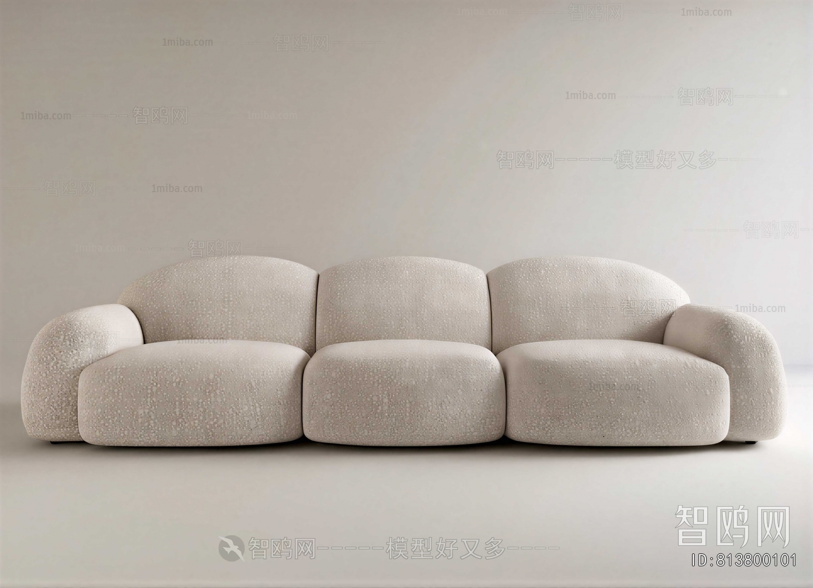 Modern Three-seat Sofa