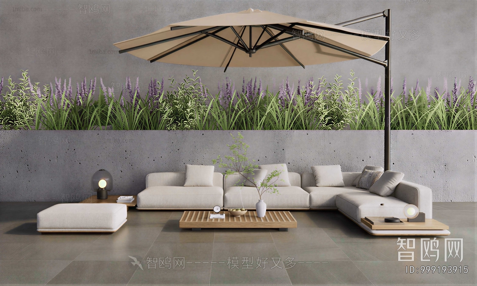 Modern Outdoor Sofa