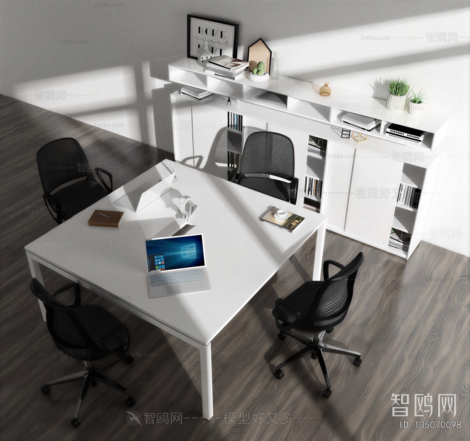 Modern Office Desk And Chair
