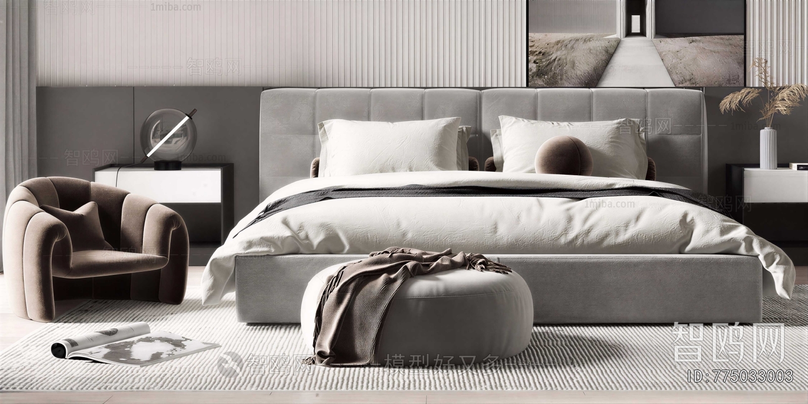 Modern Double Bed