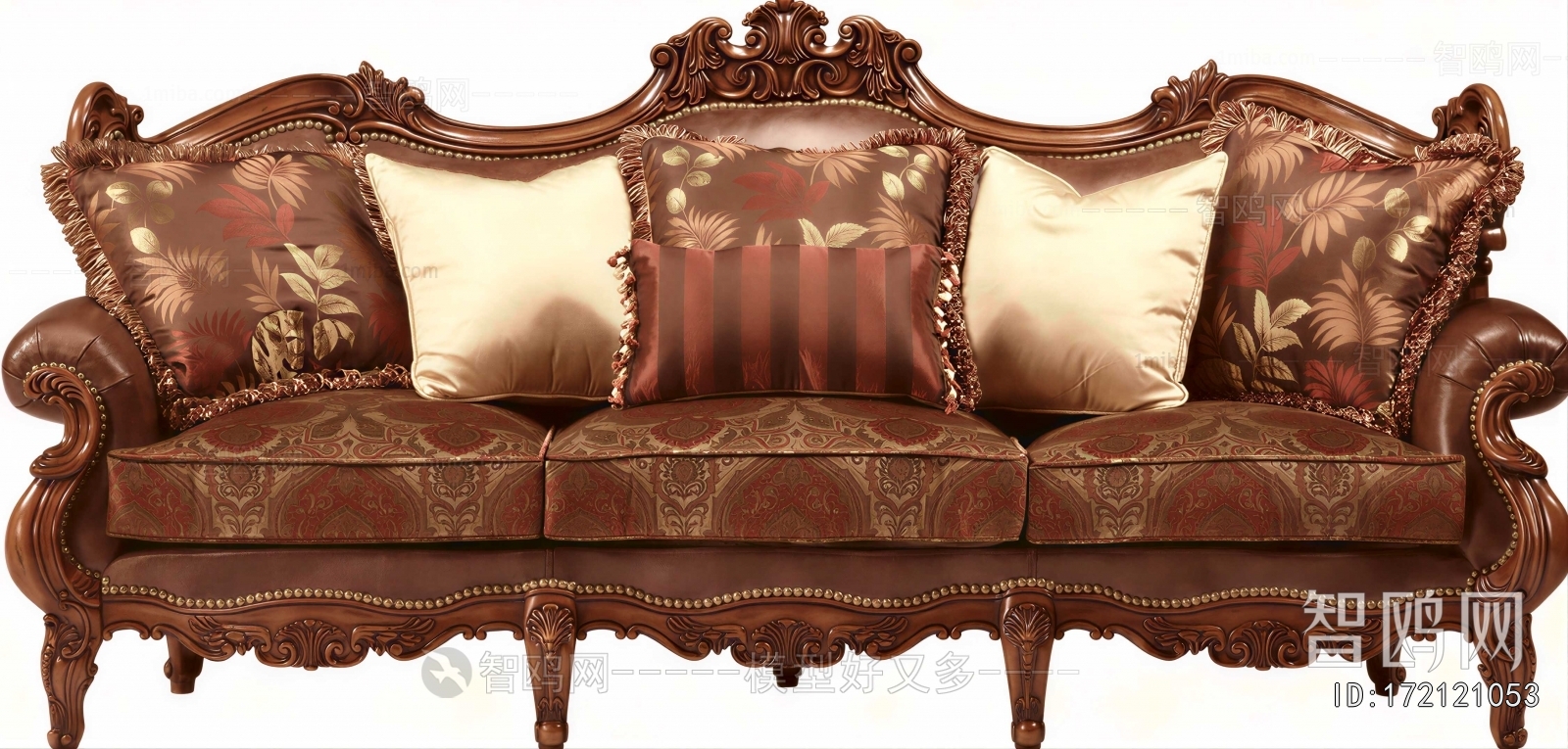 European Style Three-seat Sofa
