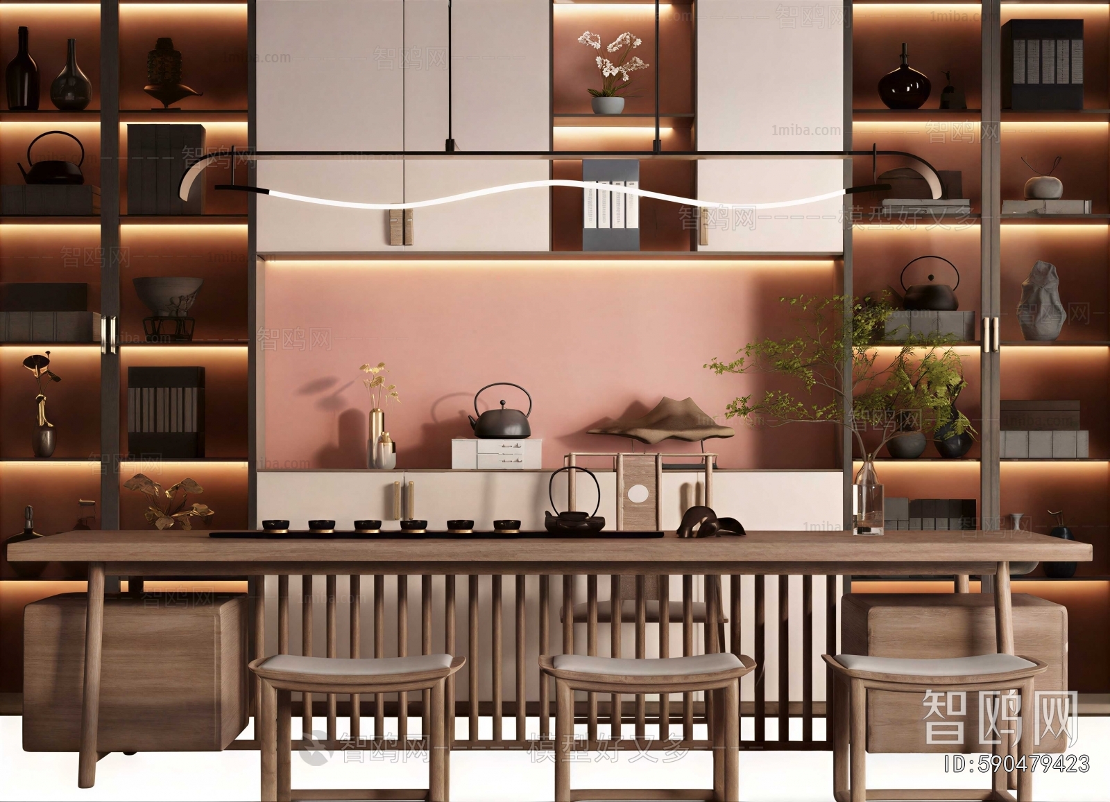 New Chinese Style Tea House