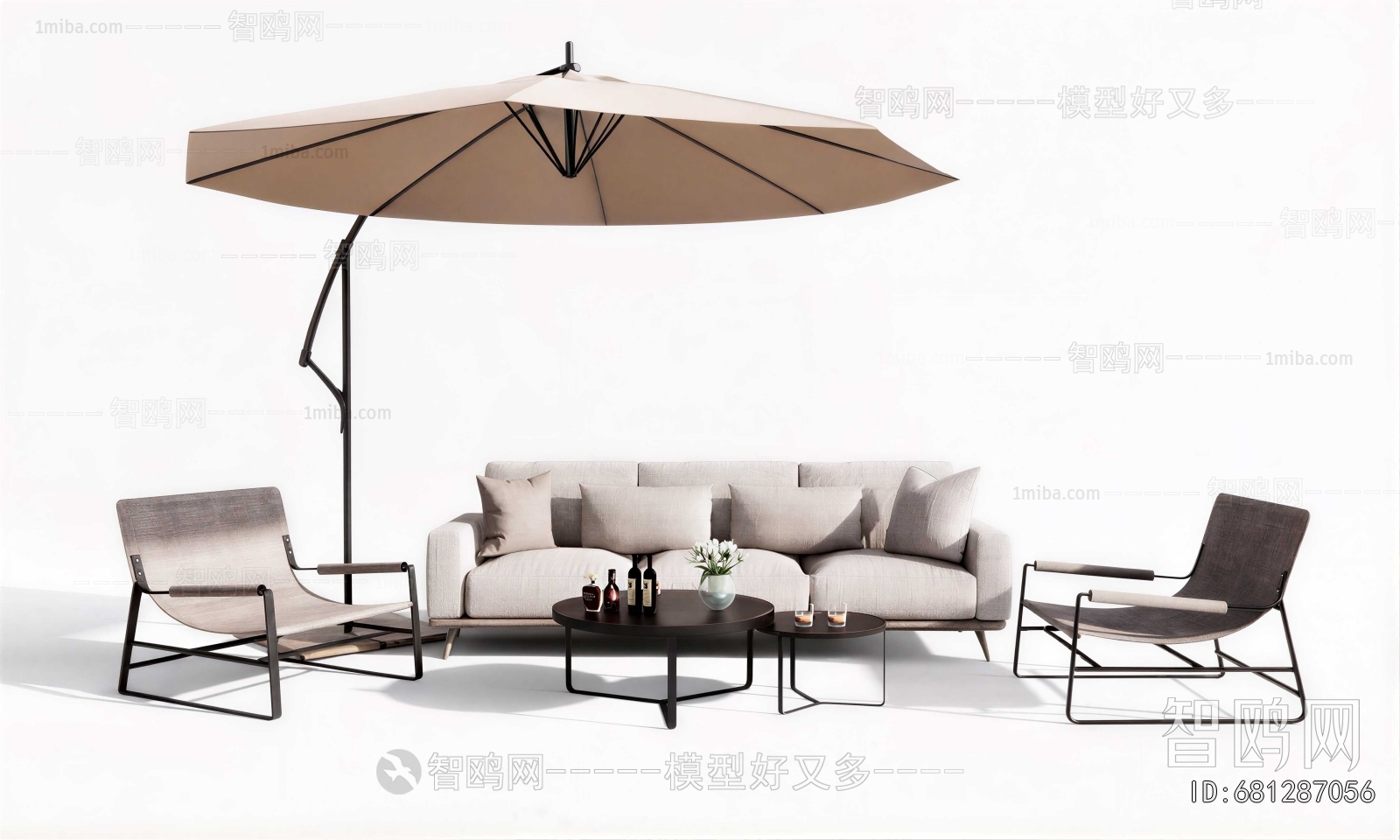 Modern Outdoor Sofa