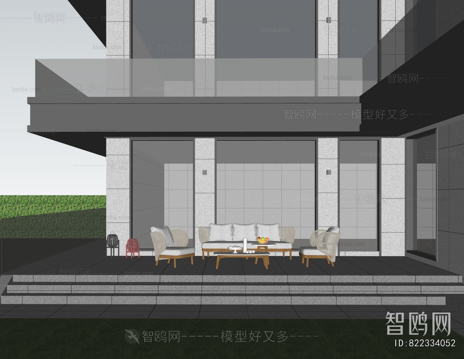 Modern Outdoor Sofa