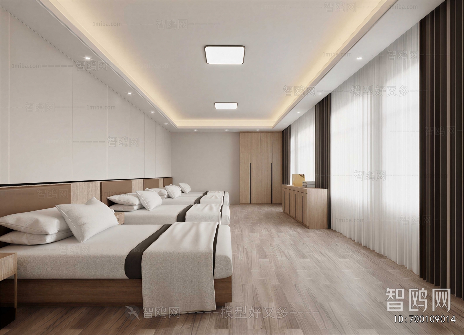 Modern Guest Room
