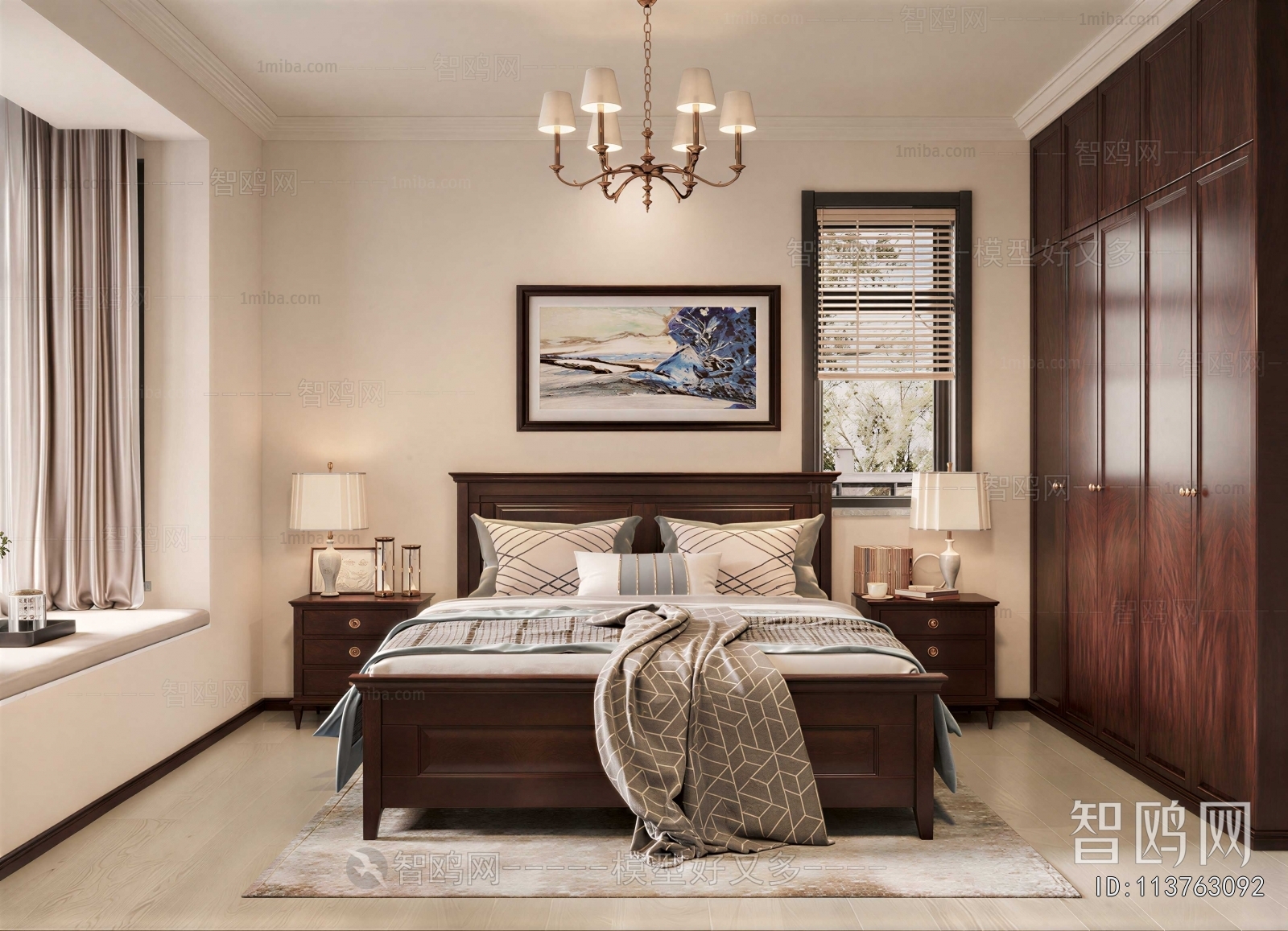 American Style Bedroom