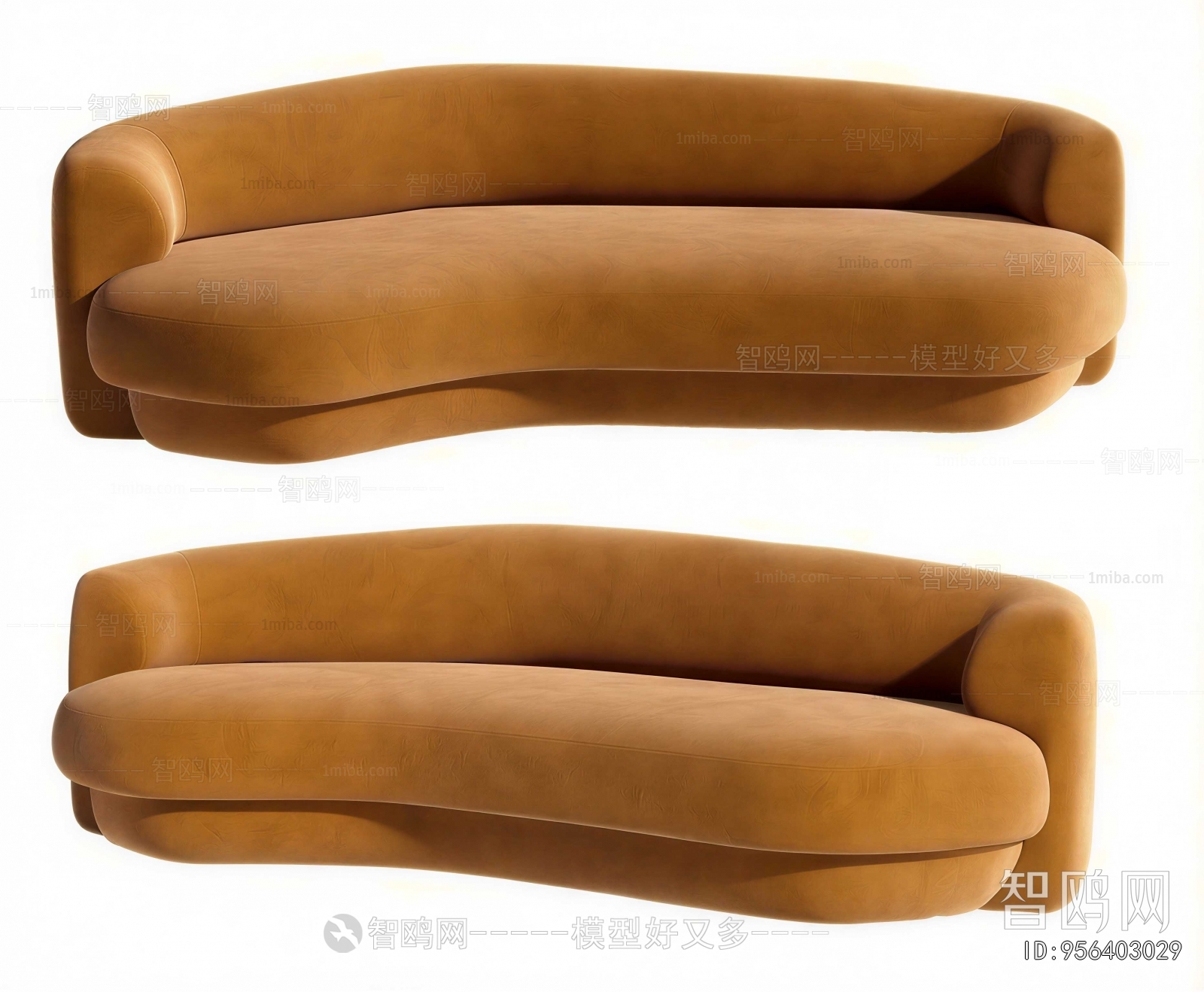 Modern Curved Sofa