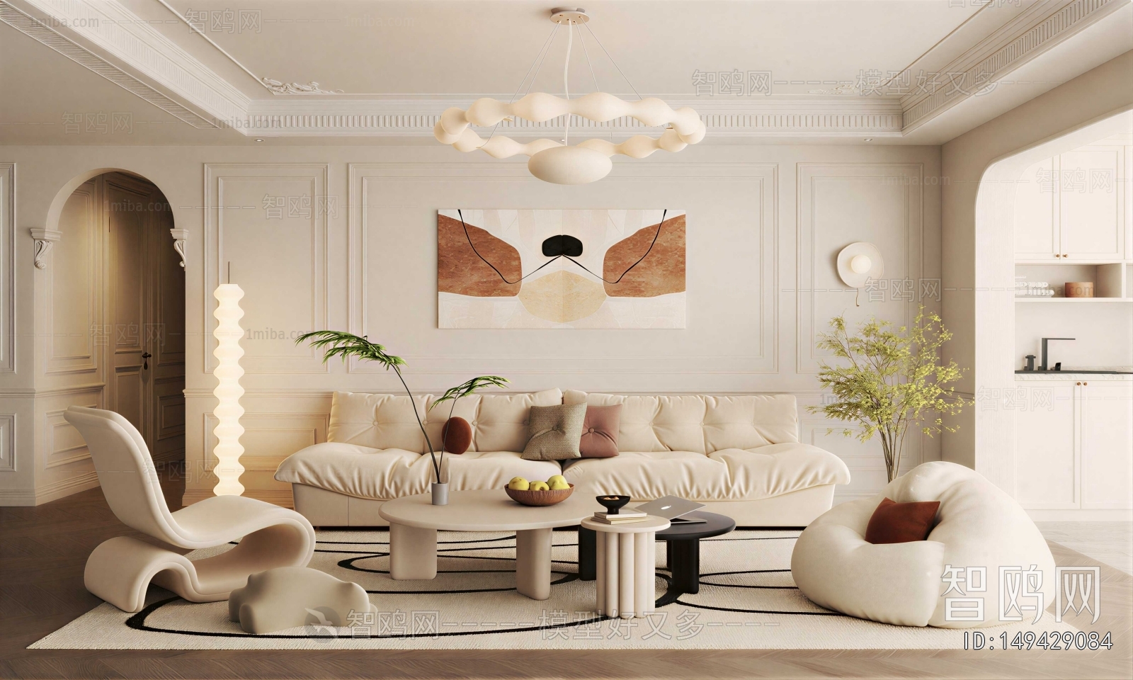 French Style A Living Room