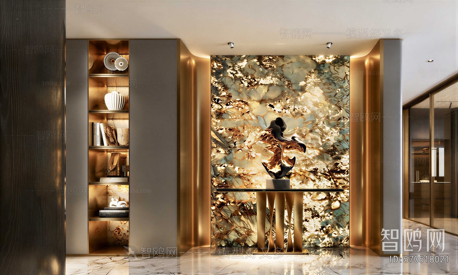 Modern Hallway