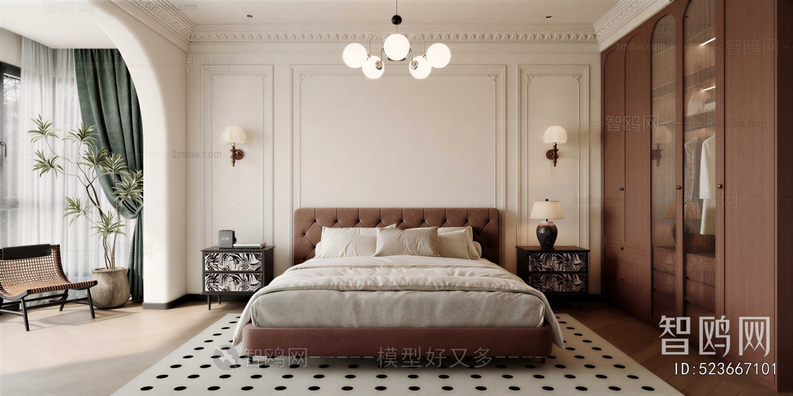 French Style Bedroom