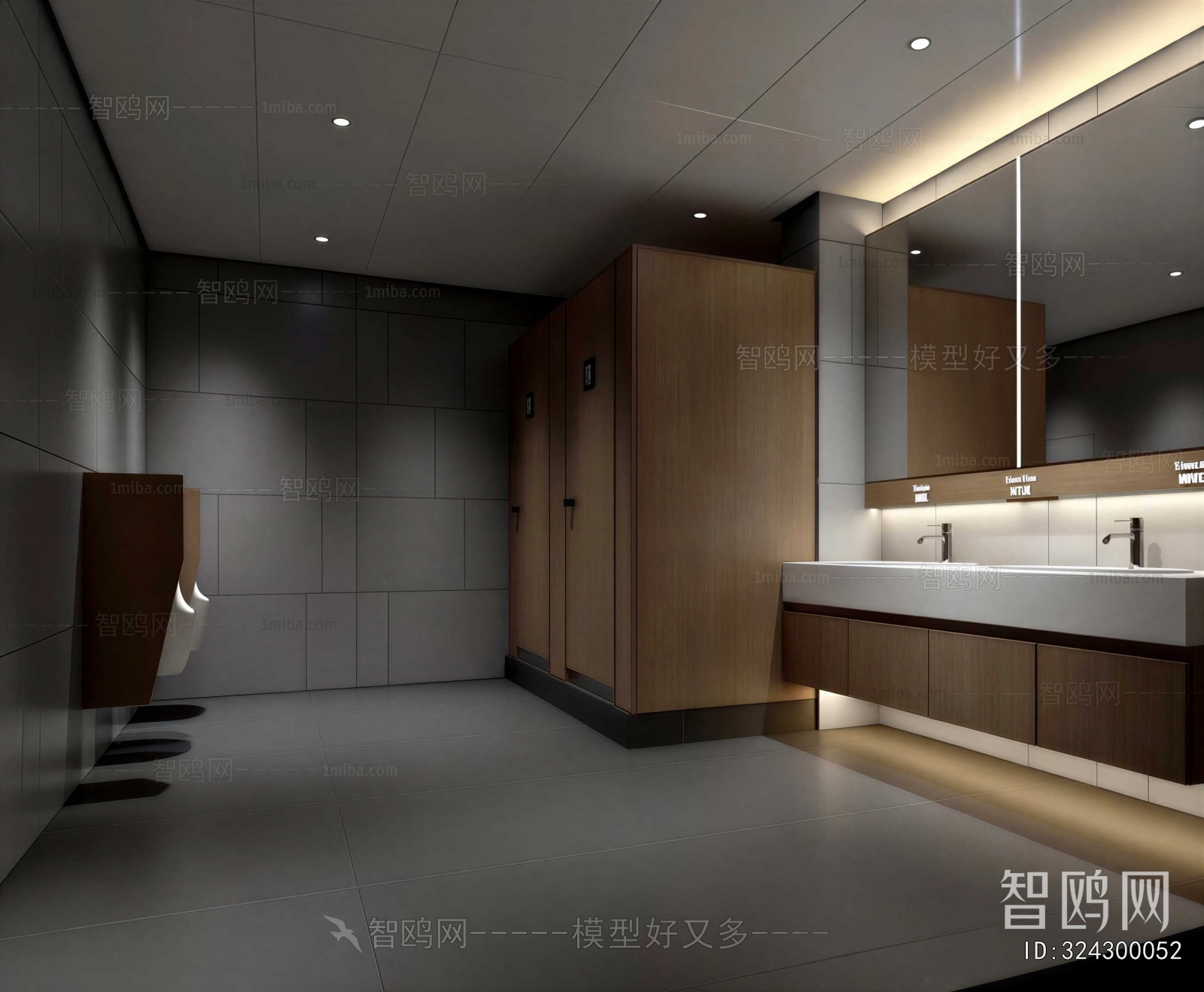 Modern Public Toilet